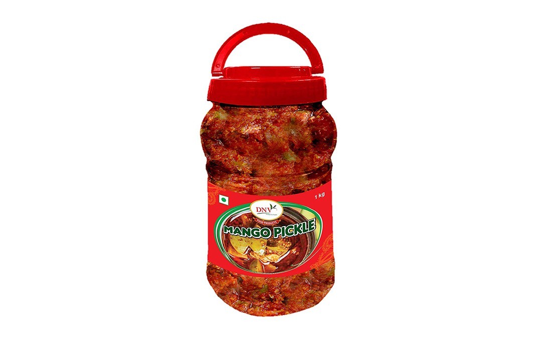DNV Mango Pickle    Plastic Jar  1 kilogram